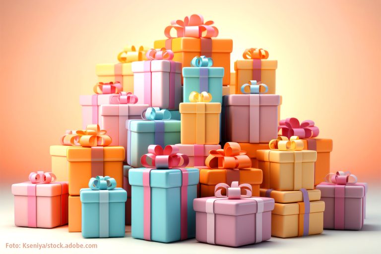Geschenkestapel